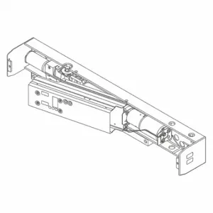 LCN 4642-3071 AL Standard Cylinder Assembly, Aluminum, Silver, 28 1/2 Inch Lg | CR8NPF 46TZ60