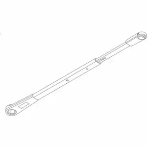 LCN 4810-3077T AL Standard Arm, Aluminum, Silver, 13 Inch Lg | CR8NYR 46TZ62