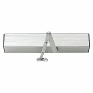 LCN 4822-REG/18 AL Door Closer, Aluminum Painted, Ada Compliant, Cast Iron | CR8NUQ 28XR48