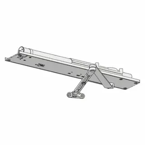 LCN 5033-REG LH AL Concealed Closer, Non Hold Open, Left Hand, 21 53/64 Inch Housing Lg | CR8NPW 46TZ66