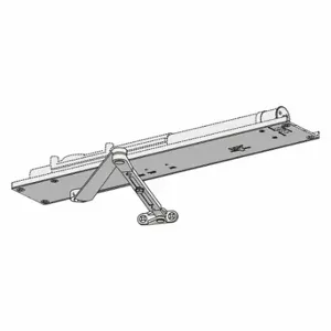 LCN 5033-REG RH AL Concealed Closer, Non Hold Open, Right Hand, 21 53/64 Inch Housing Lg | CR8NQA 46TZ67