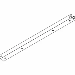 LCN 6030-3038HB AL Standard Track, Aluminum, Silver, 23 5/8 Inch Length | CR8NYF 46TY60