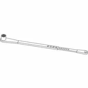 LCN 9130-3077T ANCLR Standard Arm, Aluminum, Silver, 28 1/2 Inch Lg | CR8NYP 46TY64