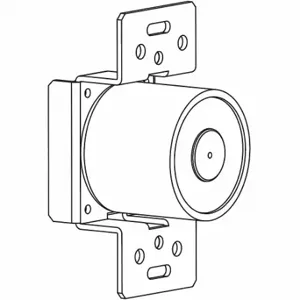 LCN SEM7850-516 Electromagnetic Door Holder, Recessed, Aluminum, 0.02A, 24VDC/0.03A, 12VDC/110VAC | CR8NVE 46TY66