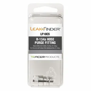 LEAKFINDER LF10-CS Hose Purge Fitting, Clamshell | CE9RKE 55NP19