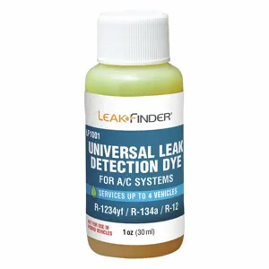 LEAKFINDER LF1001 UV Leak Detection Dye, 1 Oz Capacity | CE9CPH 55NP15