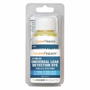 LEAKFINDER LF1001CS UV Leak Detection Dye, 1 Oz Capacity | CE9CPJ 55NP16