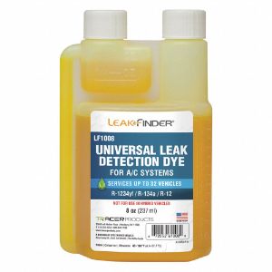 LEAKFINDER LF1008 UV Leak Detection Dye, 8 Oz Capacity | CE9CNN 55NP17
