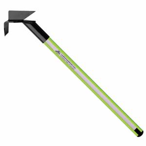 LEATHERHEAD TOOLS DBL-6DH-B Pike Pole, Solid Pole, Rubber Bumper, Drywall Hook, 72 Inch Length, Lime | AG2ANV 31AZ25