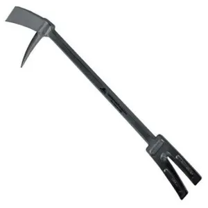 LEATHERHEAD TOOLS HBB-24 Halligan Bar, 24 Inch Overall Length, 7 Inch Thickness, Steel, Black | CD4CRP