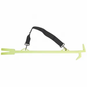 LEATHERHEAD TOOLS NYCL-3-S Entry Tool, With Strap, 36 Inch Overall Length, Carbon Steel, Lime | CD4CGW