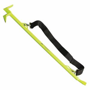 LEATHERHEAD TOOLS NYHL-6-S Entry Tool, With Strap, Chisel End, 72 Inch Length, Carbon Steel, Lime | CD4CGB