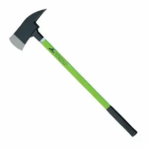 LEATHERHEAD TOOLS PAL-6 Axe, 6 Lbs., Pick Head, 36 Inch Length, Rubber Grip, Lime Fiberglass Handle | CJ7DTN