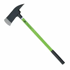 LEATHERHEAD TOOLS PAL-8 Axe, 8 Lbs., Pick Head, 36 Inch Length, Rubber Grip, Lime Fiberglass Handle | CJ7DTP