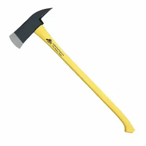 LEATHERHEAD TOOLS PAY-8 Axe, 8 Lbs., Pick Head, 36 Inch Length, Textured Grip, Yellow Fiberglass Handle | CJ7DTU