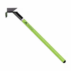 LEATHERHEAD TOOLS PLL-3DH-B Pike Pole, Hollow Pole, Rubber Bumper, Drywall Hook, 36 Inch Length, Lime | CD4CKD