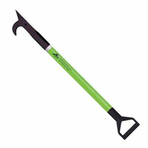 LEATHERHEAD TOOLS PLL-10AH-D Pike Pole, Hollow Pole, D-Handle, American Hook, 120 Inch Length, Lime | CD4CKU