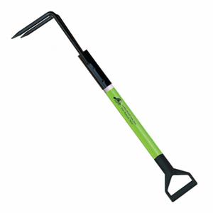 LEATHERHEAD TOOLS PLL-4RH-D Pike Pole, Hollow Pole, D-Handle, Rubbish Hook, 48 Inch Length, Lime | CD4CKL