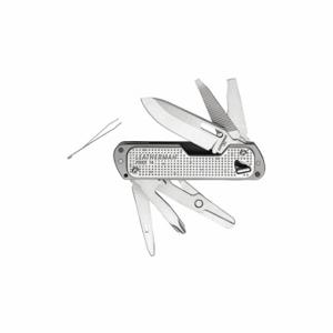 LEATHERMAN 832685 Folding Knife, 12 Tools, 3 5/8 Inch Closed Length, 5 3/4 Inch Open Length, Stainless Steel | CT7JAA 54ZY64