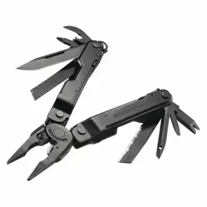 LEATHERMAN 832757 Multi-Tool Plier, Multi-Tool Plier, 19 Tools, 4 1/2 Inch Closed Length, 7 Inch Open Length | CT7JAW 60GX81