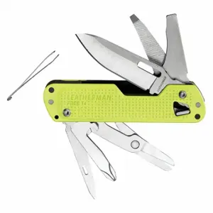 LEATHERMAN 832881 Multi-Tool Knife, 12 Tools, 3 5/8 Inch Closed Length, 5 3/4 Inch Open Length | CT7JAQ 60GX70