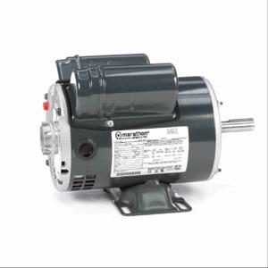 LEESON 056B17D56 Air Compressor Motor, Capacitor Start, 3/4 HP, 1725 RPM, 115/208 To 230V AC | CH9NVK 61KN10