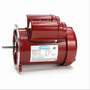 LEESON 101120.00 Auger Duty Motor, 1/2 hp, 1725 Rpm | AJ2PKJ P4C17FZ7M / 60WC97