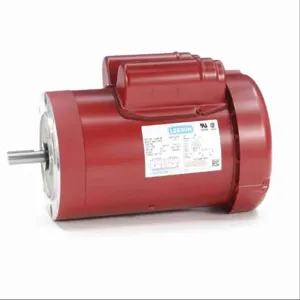 LEESON 110495.00 High Torque Farm Duty Motor, 1725 RPM, 115/208 To 230V AC, Manual, Keyed | CJ2DQA 48ZJ54