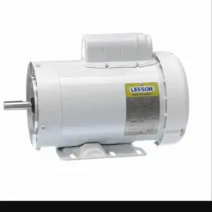 LEESON 114637.00 Washdown Motor, Capacitor-Start, 2 HP, 3, 450 Nameplate RPM, 115/208-230VAC, 56HC | CR8PUK 48ZF47