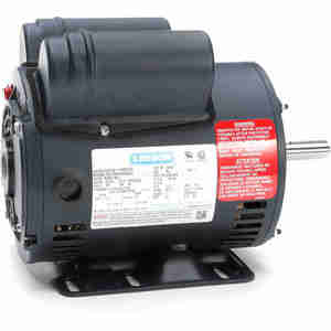 LEESON 116523.00 Luftkompressormotor, Kondensatorstart, 5 PS, 3600 U/min, 208 bis 230 V AC | AJ2QTG 61KN15