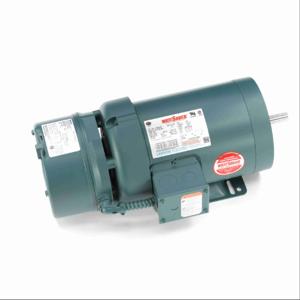 LEESON 119563.00 Brake Motor, TEFC, 1 HP, 1,760 RPM, 208 To 230/460V AC | AJ2REC 61KM97