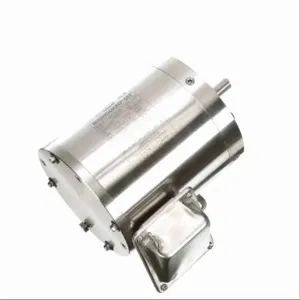 LEESON 191204.00 Washdown Motor, 3-Phase, 1/2 HP, 1, 740 Nameplate RPM, 208-230/460VAC, 56C, 191204.00 | CR8PTM 48ZH64