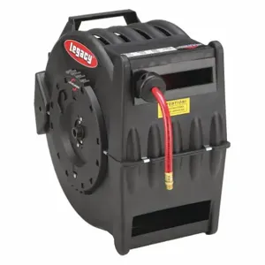 LEGACY L8305 Spring Return Hose Reel, 50 Ft, 3/8 Inch Size Hose Barb X 1/4 Inch Size Mnpt | CR8PVF 260M70