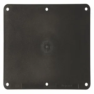 LEGRAND 3265BK Outlet Box Plate, 4-17/64 Inch Height, 5-1/4 Inch Width, Number of Gangs 2 | CD3XQR 52YN94