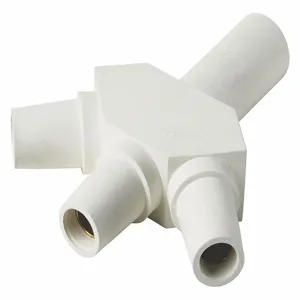 LEGRAND PS3FW 3R Taper Nose Triple Connector, White | CD2LMB 52YN87