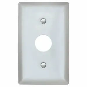 LEGRAND SS717 Barrel Key Wall Plate, Barrel Key, Stainless Steel, Silver, 1 Switch Openings | CR8PWD 53CX71