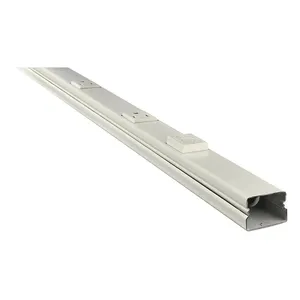 LEGRAND V20GB606TRGFI Raceway Strip Steel Ivory 11 Outlets 6 inch | AF6JAB 19NH66