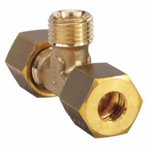 LEGRIS 0104 06 00 Equal Tee, Brass, 10 PK | CR8QGC 46M689