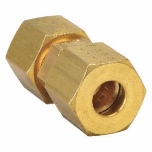 LEGRIS 0106 08 00 Equal Straight Union, Brass, Compression X Compression 10 PK | CP2DNQ 46M685