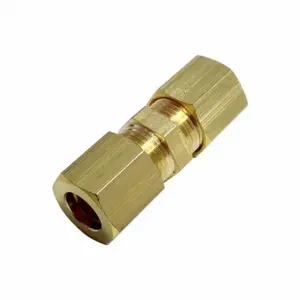 LEGRIS 0106 22 00 Brass Metric Compression Fitting, Brass, Compression x Compression | CR8QBN 791PG2