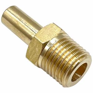 LEGRIS 0120 10 17 Brass Metric Compression Fitting, Brass, BSPT x Compression, 3/8 Inch Pipe Size | CR8QBD 791PH0