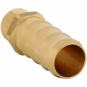 LEGRIS 0123 10 10 Metric Brass Pipe Fitting, Brass, Bspt X Barbed, 10 mm Tube Id, 1/8 Inch Pipe Size | CR8QKC 791DE2