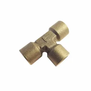 LEGRIS 0145 13 13 Female Union Tee, Brass, 1/4 Inch x 1/4 Inch x 1/4 Inch Fitting Pipe Size | CV3WJN 60XJ16