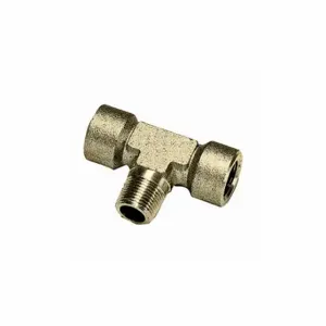 LEGRIS 0158 13 13 Branch Tee, Brass, 1/4 Inch X 1/4 Inch X 1/4 Inch Fitting Pipe Size | CR8PXX 60XJ33