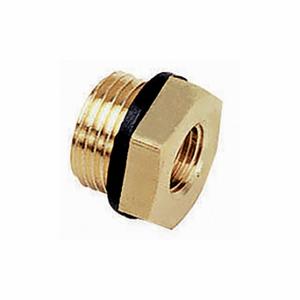 LEGRIS 0168 27 13 Reducing Adapter, Brass, 1/4 Inch X 3/4 Inch Fitting Pipe Size, Female Bspp X Male Bspp | CR8TBB 60XJ64