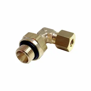 LEGRIS 0199 06 13 Brass Metric Compression Fitting, Brass, BSPP x Compression, 1/4 Inch Pipe Size | CR8PZT 791PE2