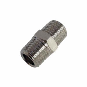 LEGRIS 0900 21 27 Male Adapter, Nickel-Plated Brass, 1/2 Inch X 3/4 Inch Fitting Pipe Size | CR8RHJ 60XK51