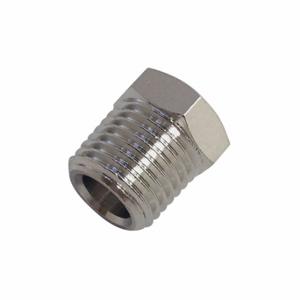 LEGRIS 0904 10 17 Reducing Adapter, Nickel-Plated Brass, 1/8 Inch X 3/8 Inch Fitting Pipe Size | CR8TCW 60XK81