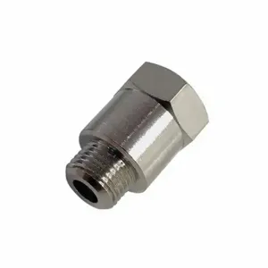 LEGRIS 0907 00 13 Male Adapter, Nickel-Plated Brass, 1/4 Inch X 1/4 Inch Fitting Pipe Size | CR8RHU 60XL10