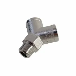 LEGRIS 0911 00 13 Female x Male Wye Connector, Nickel-Plated Brass | CR8QGQ 60XL24